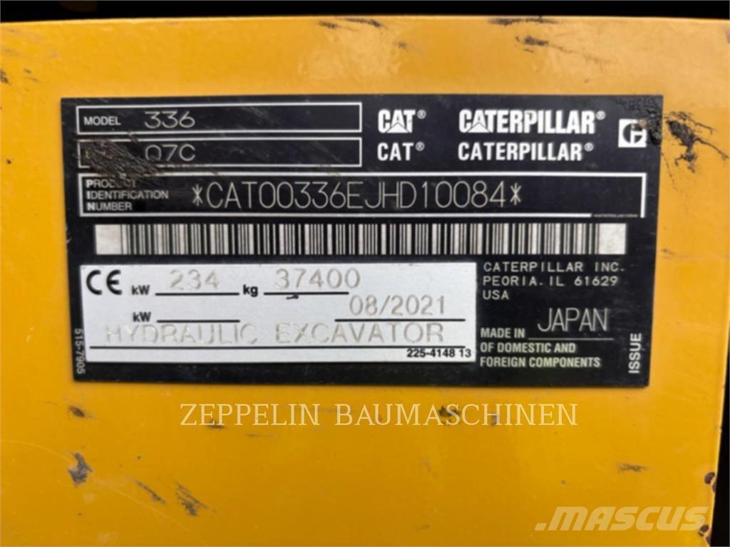 CAT 336-07C Gravemaskiner på larvebånd