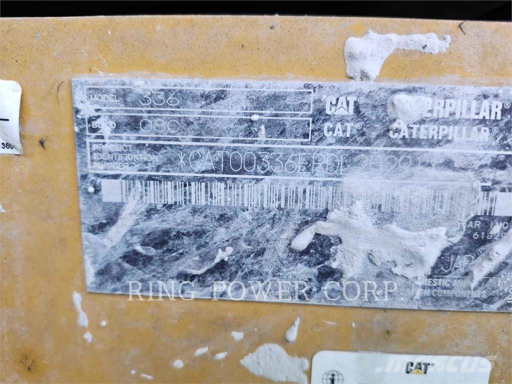 CAT 336-08 Gravemaskiner på larvebånd