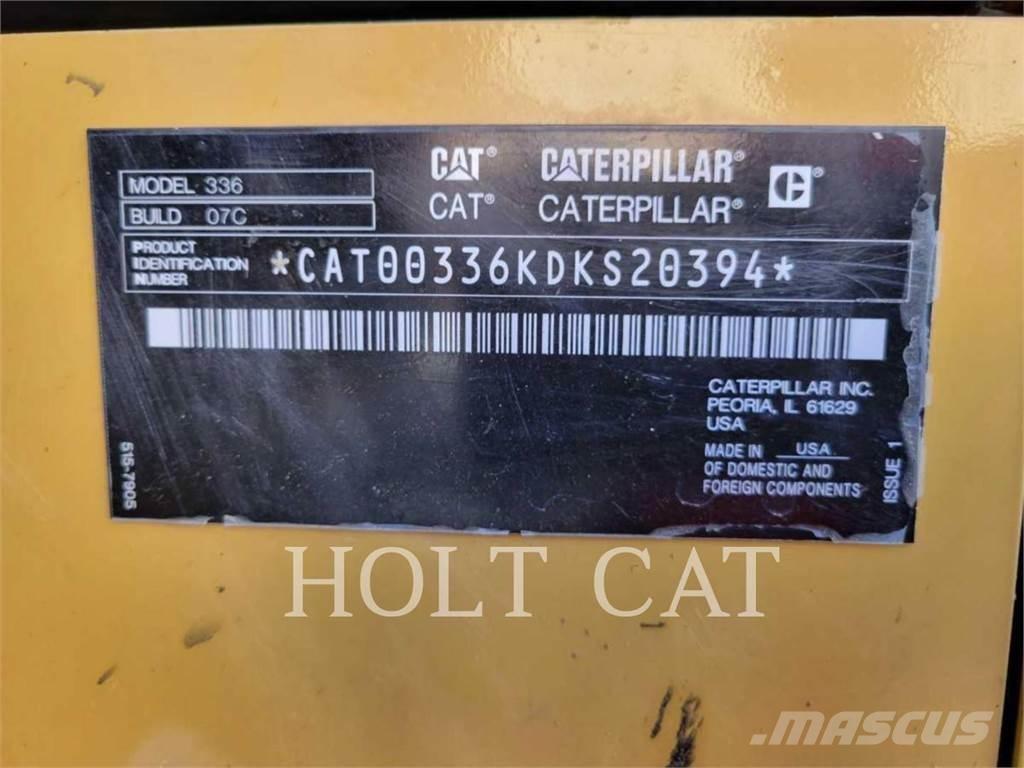 CAT 336 12 TC Gravemaskiner på larvebånd