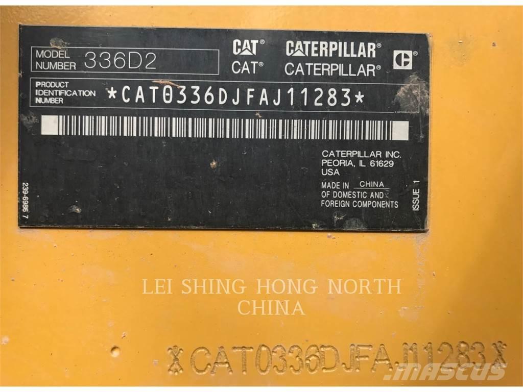 CAT 336D2 Gravemaskiner på larvebånd