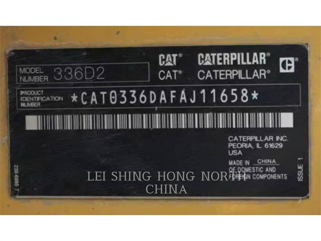 CAT 336D2 Gravemaskiner på larvebånd