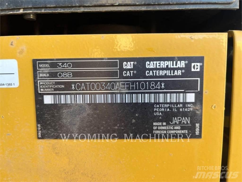 CAT 340 Gravemaskiner på larvebånd