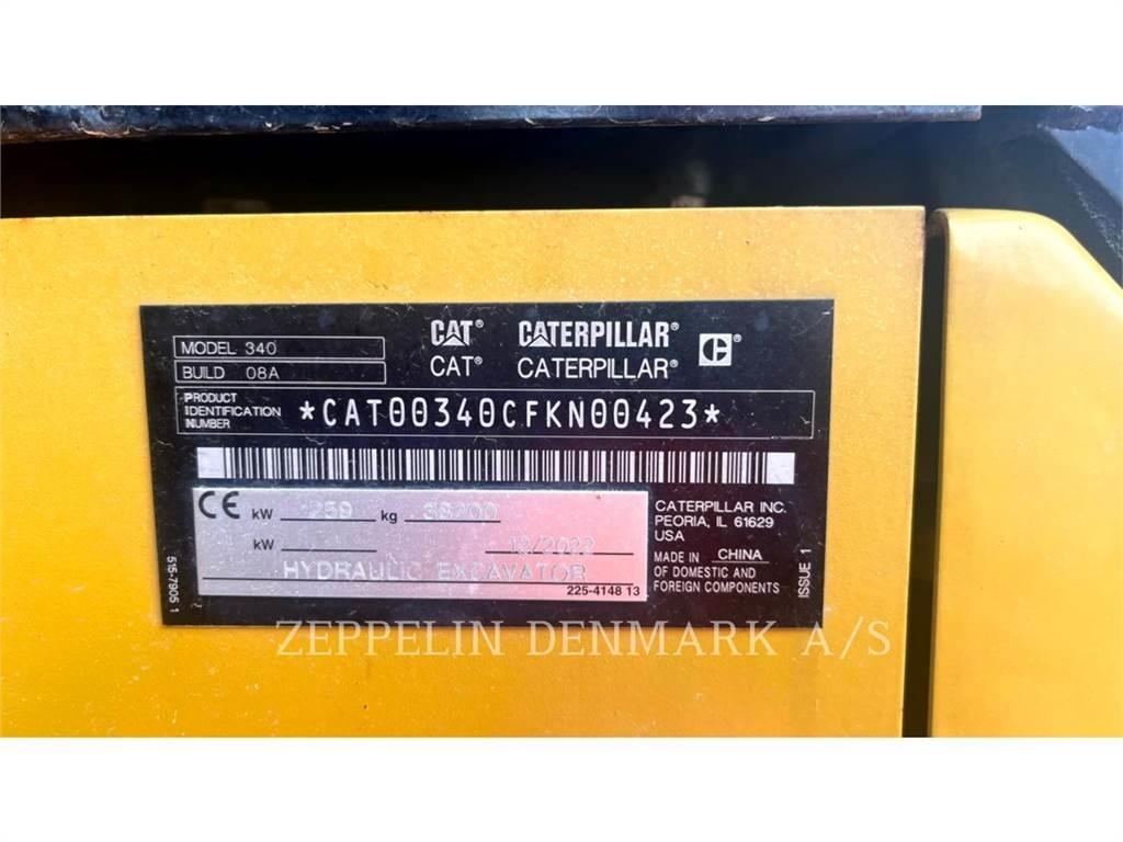 CAT 340-08 Gravemaskiner på larvebånd