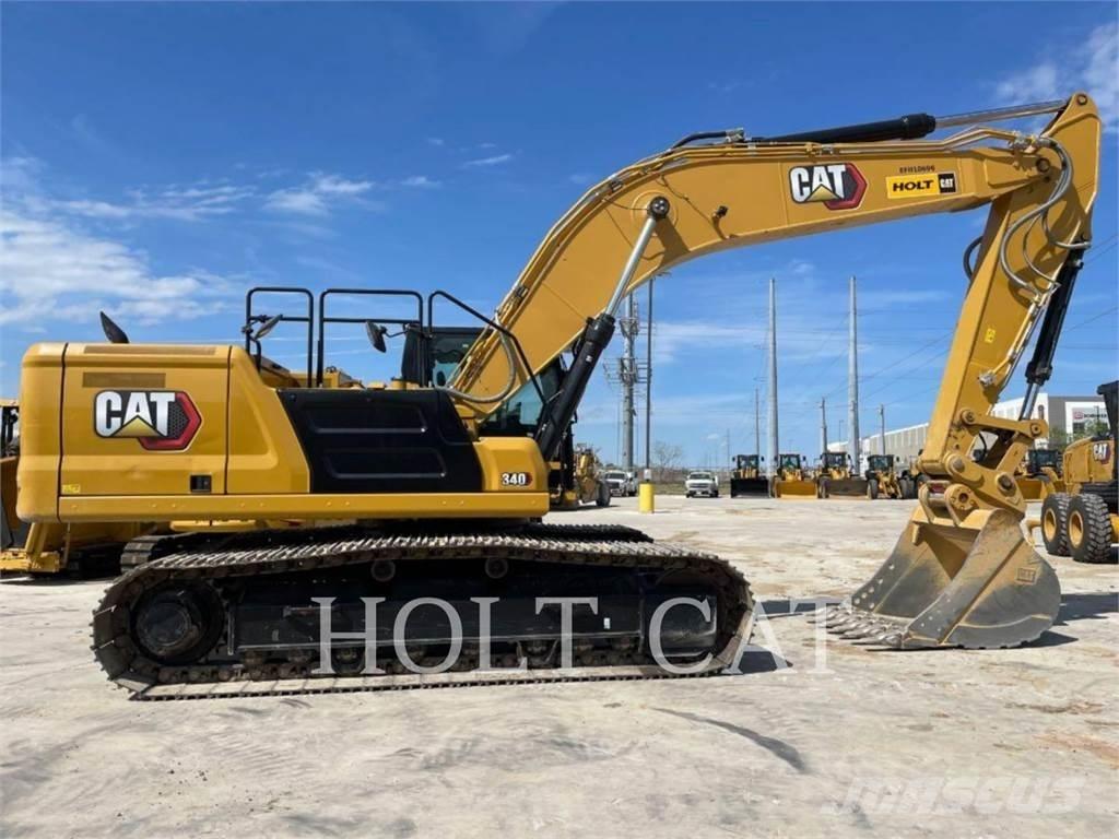 CAT 340 10 Gravemaskiner på larvebånd