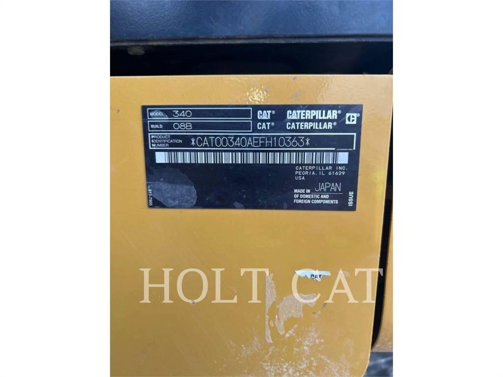 CAT 340 10 TC Gravemaskiner på larvebånd