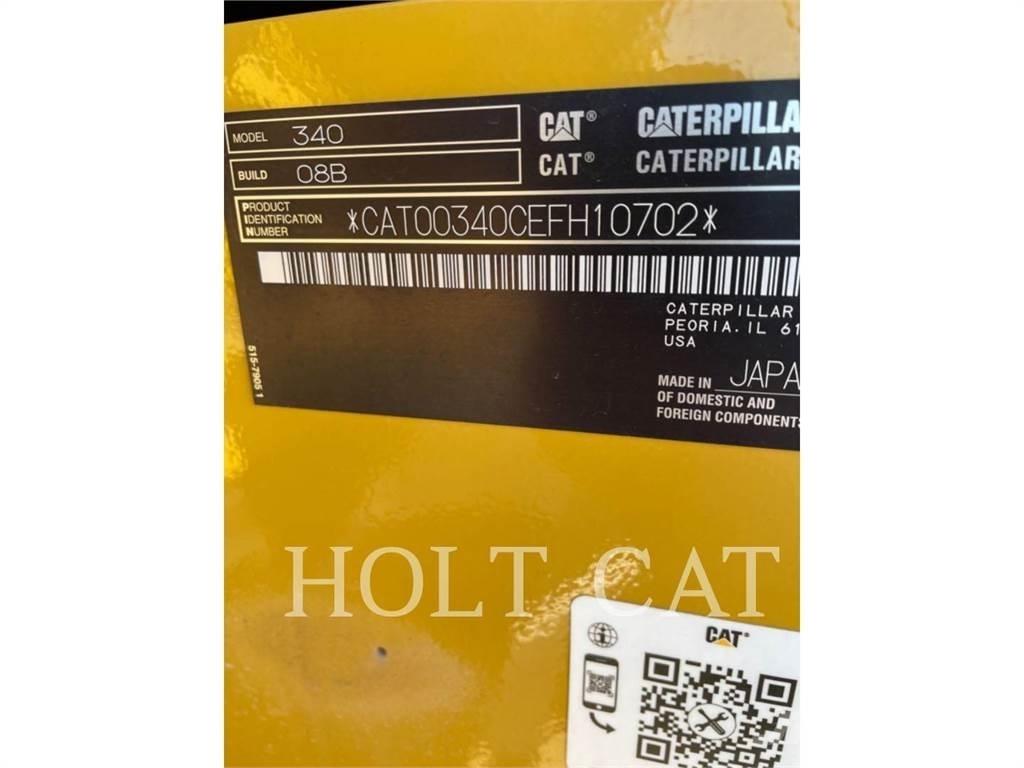 CAT 340 10 TC Gravemaskiner på larvebånd
