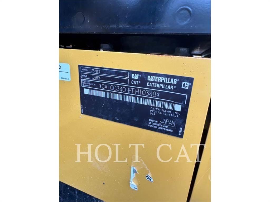 CAT 340 12 TC Gravemaskiner på larvebånd