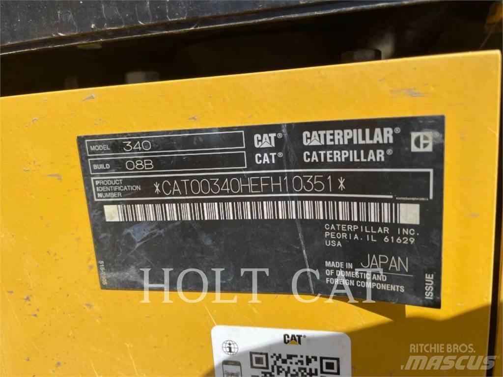 CAT 340 12 TC Gravemaskiner på larvebånd