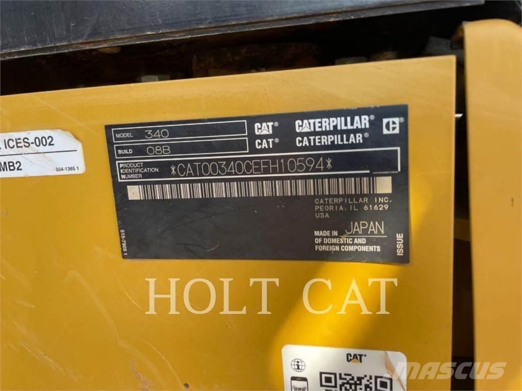 CAT 340 12 TC Gravemaskiner på larvebånd