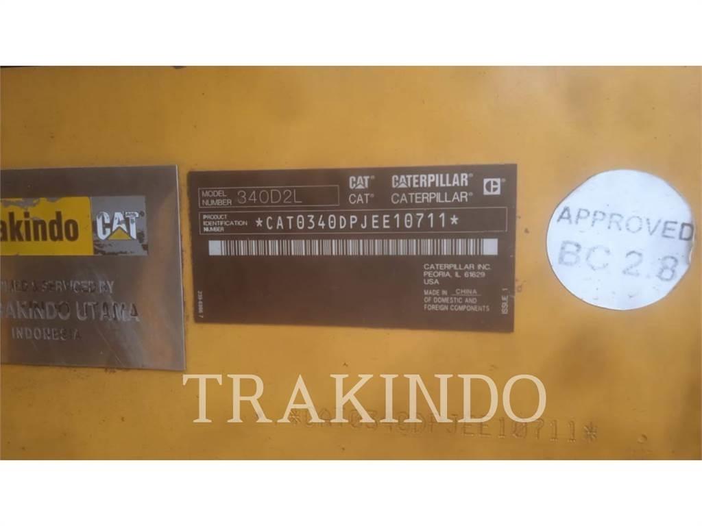 CAT 340D2L Gravemaskiner på larvebånd