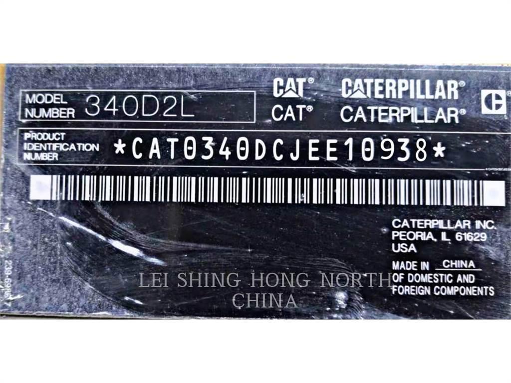 CAT 340D2L Gravemaskiner på larvebånd