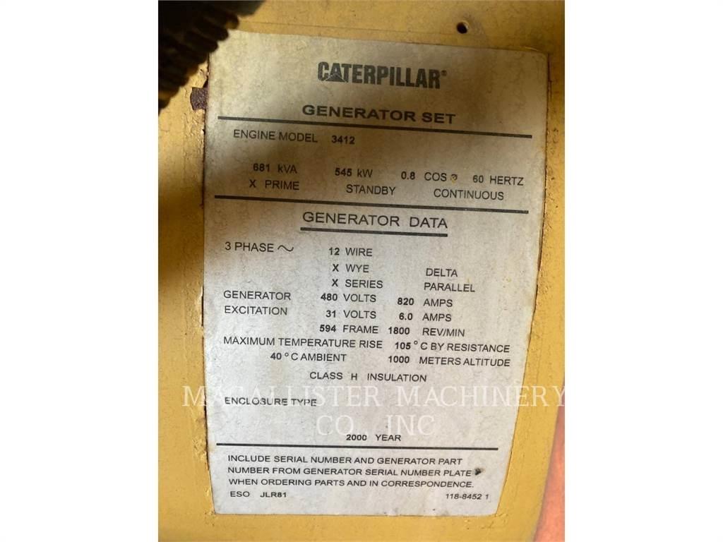 CAT 3412C Andre generatorer
