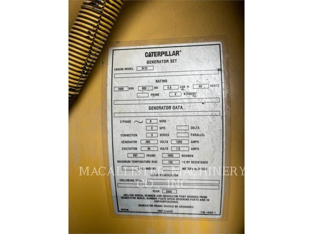 CAT 3412C Dieselgeneratorer