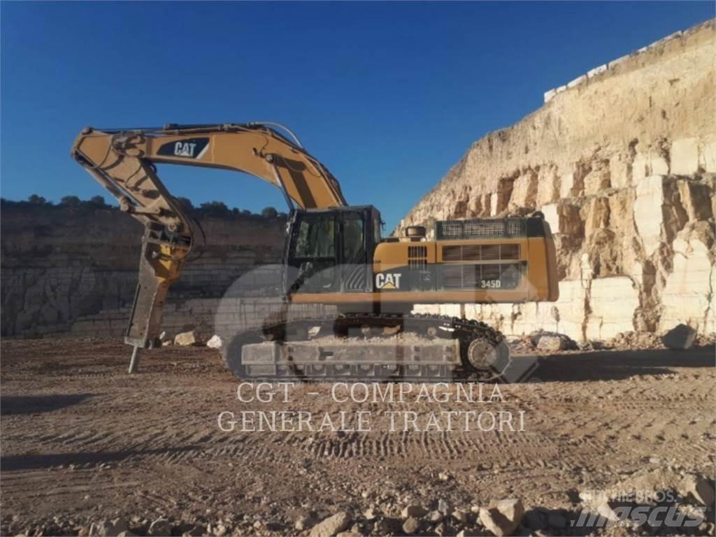 CAT 345D Gravemaskiner på larvebånd