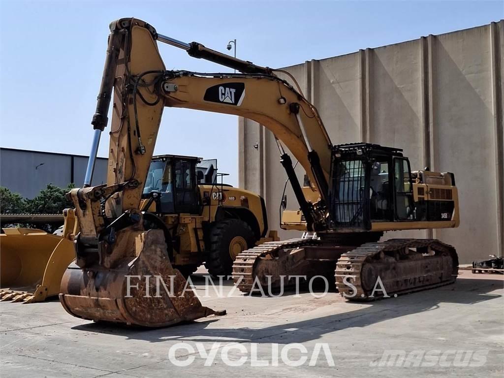 CAT 345D Gravemaskiner på larvebånd