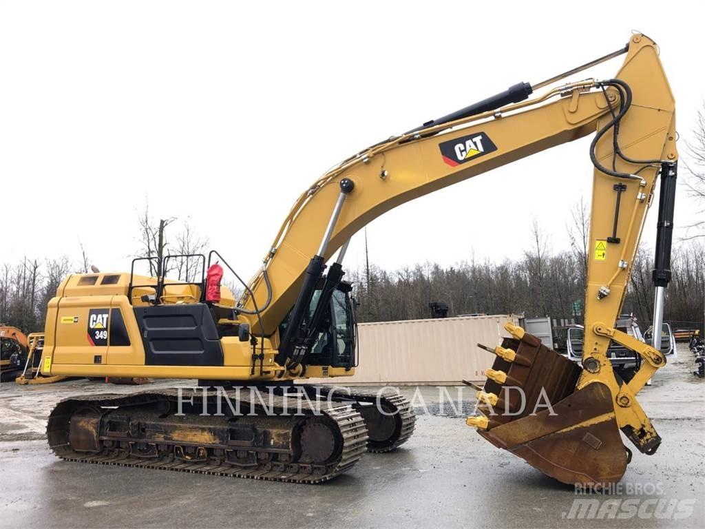 CAT 349-07 Gravemaskiner på larvebånd