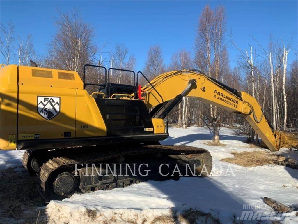 CAT 349-07 Gravemaskiner på larvebånd