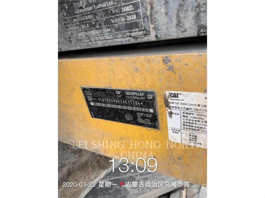 CAT 349 D2 L Gravemaskiner på larvebånd