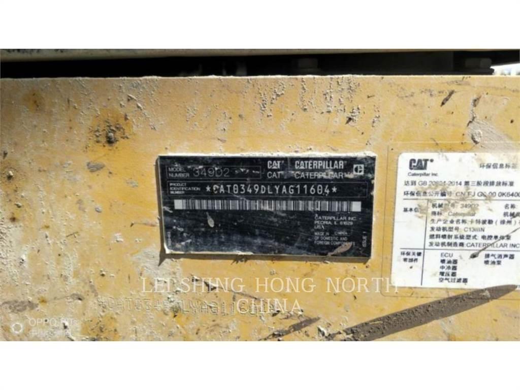 CAT 349D2 Gravemaskiner på larvebånd