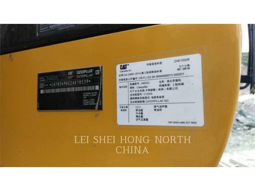 CAT 349D2L Gravemaskiner på larvebånd