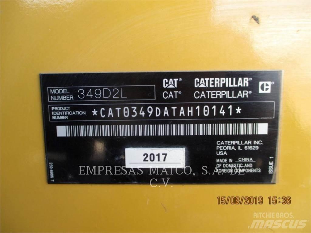 CAT 349D2L Gravemaskiner på larvebånd