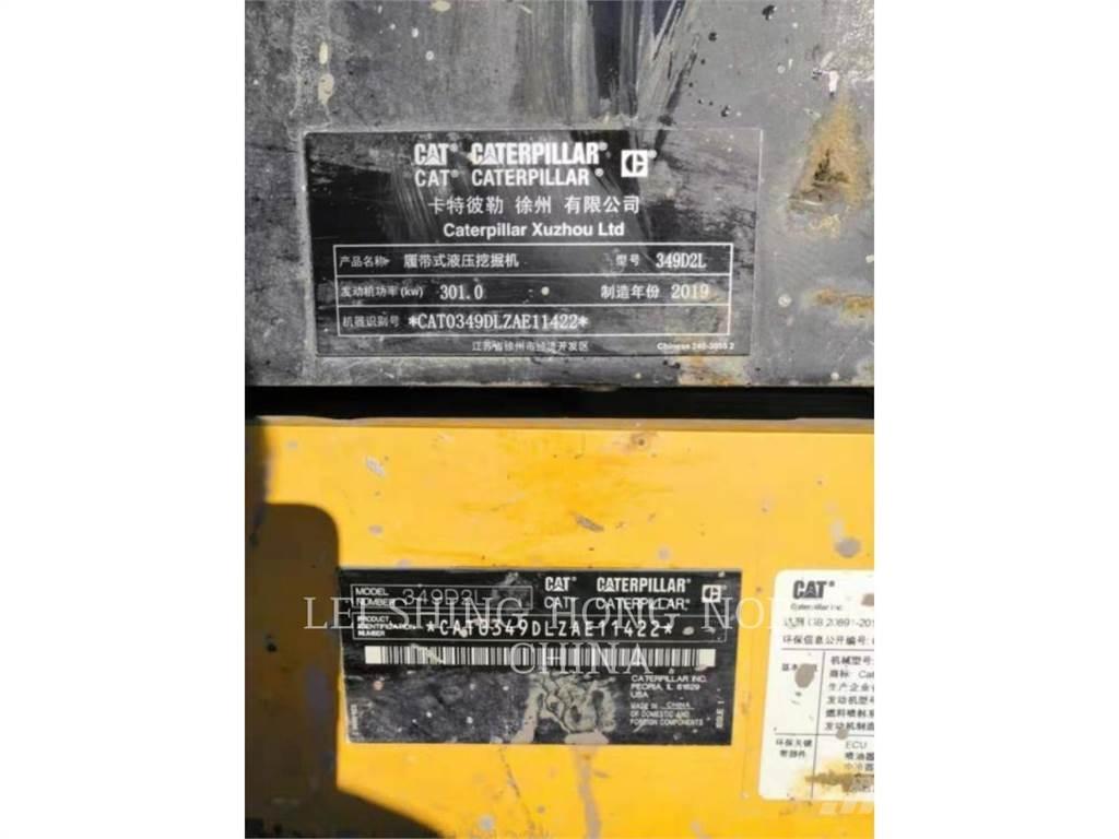 CAT 349D2L Gravemaskiner på larvebånd