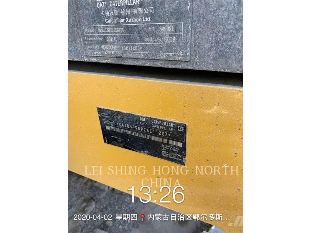 CAT 349D2L Gravemaskiner på larvebånd