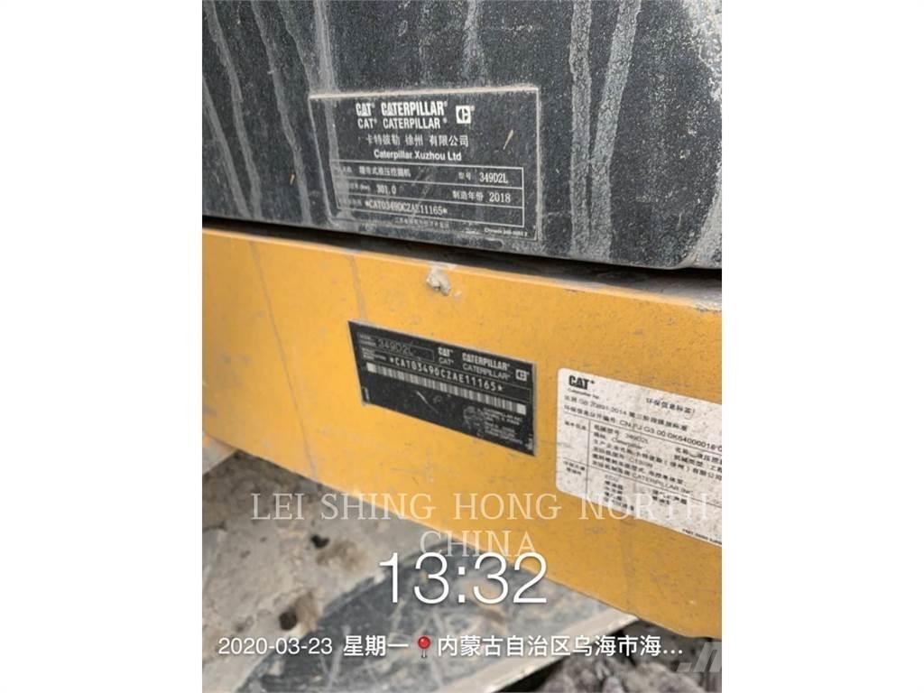 CAT 349D2L Gravemaskiner på larvebånd