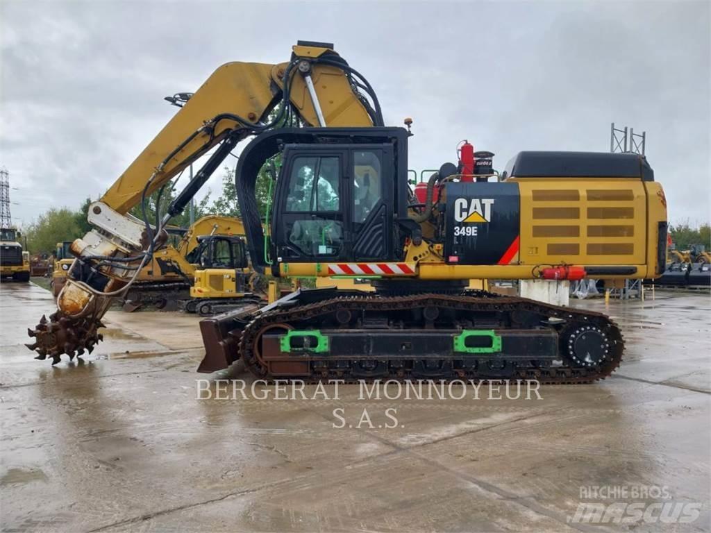 CAT 349E Gravemaskiner på larvebånd