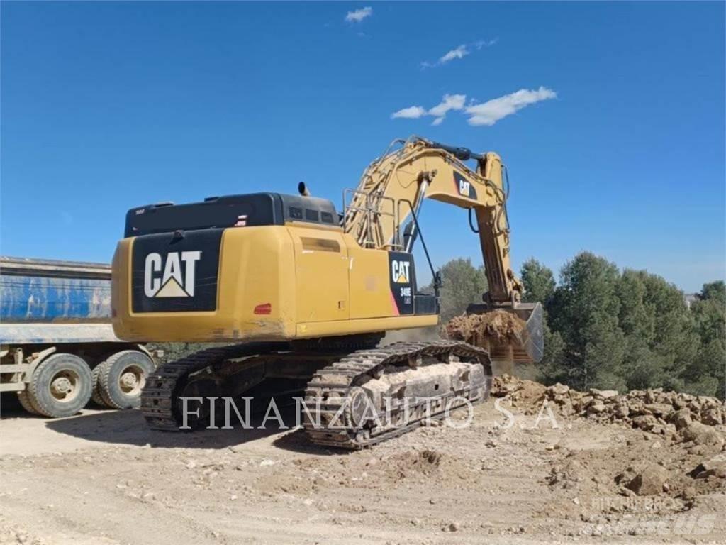 CAT 349E Gravemaskiner på larvebånd