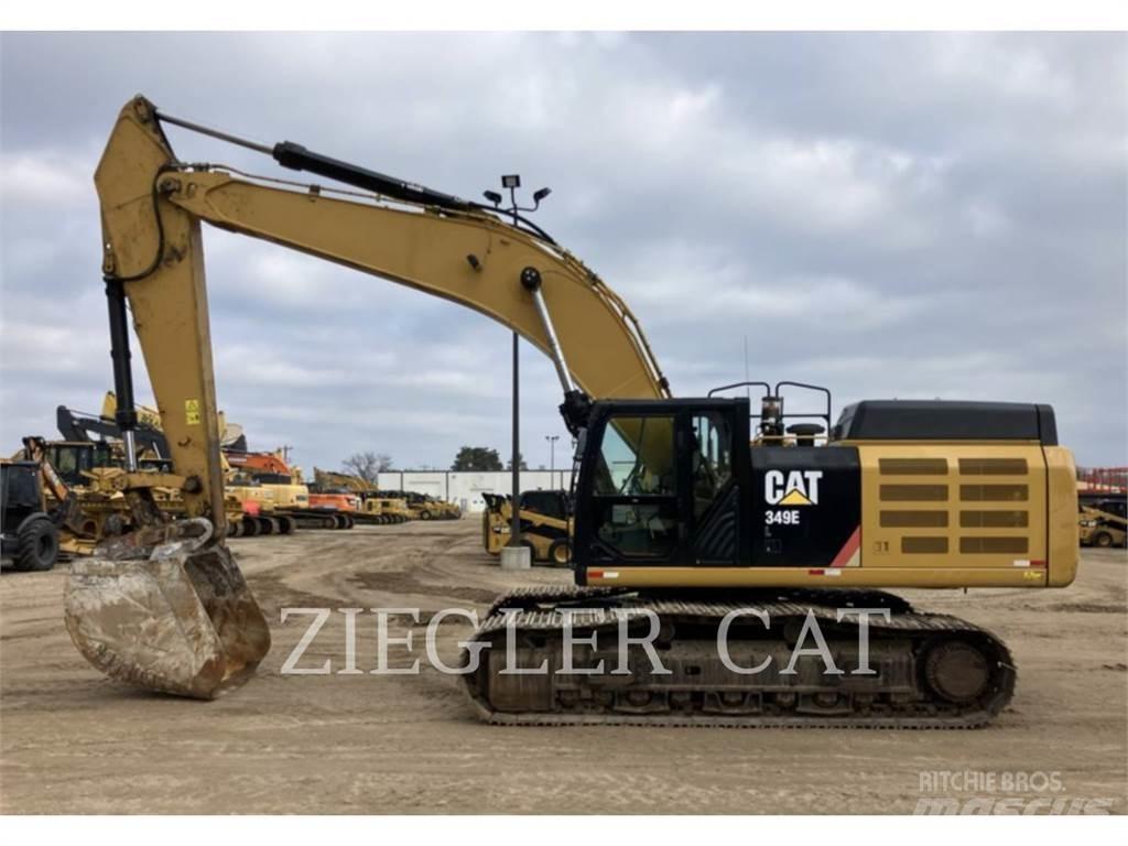 CAT 349E Gravemaskiner på larvebånd