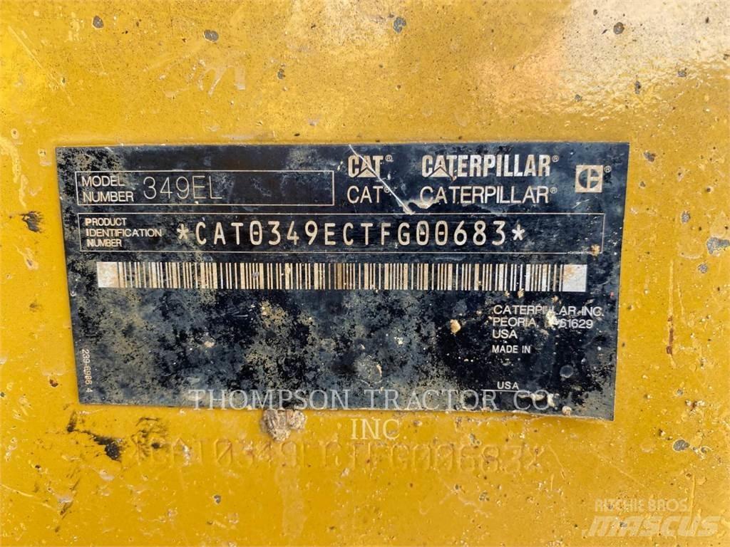 CAT 349EL Gravemaskiner på larvebånd