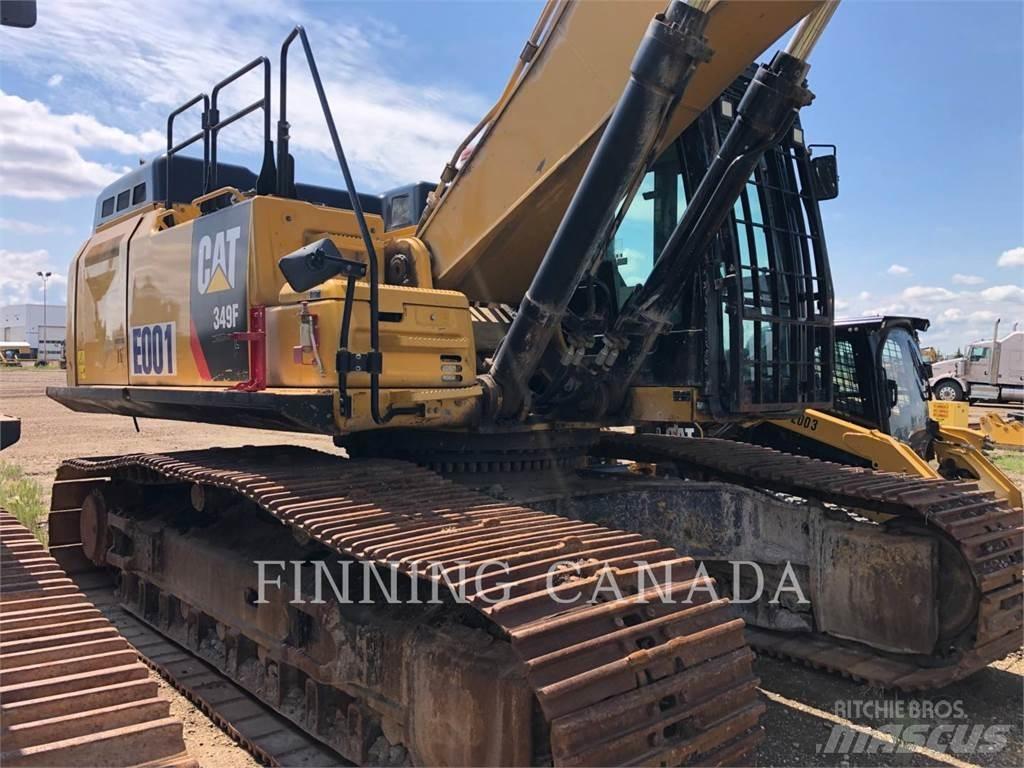 CAT 349F Gravemaskiner på larvebånd