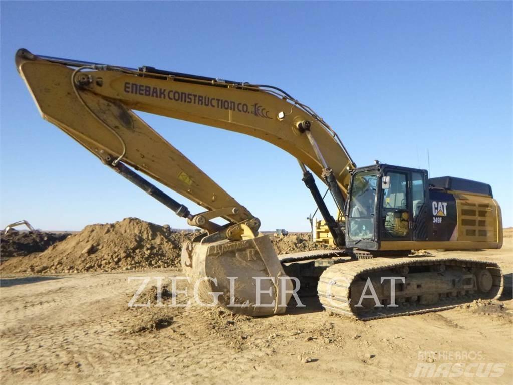 CAT 349F Gravemaskiner på larvebånd