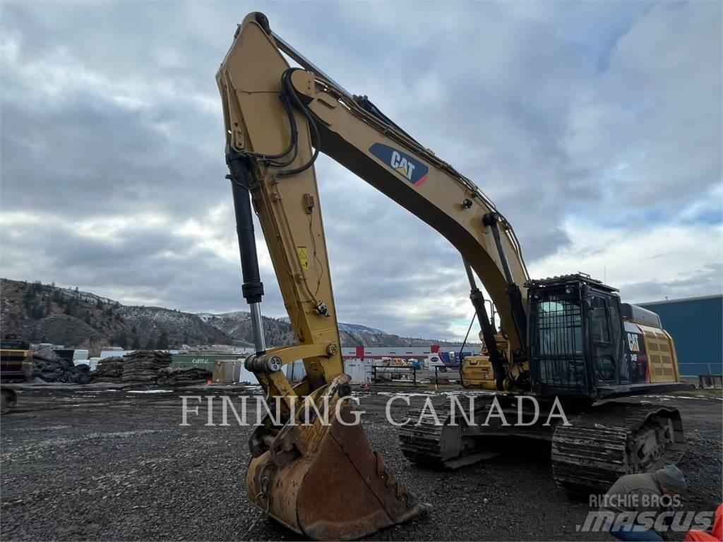 CAT 349F Gravemaskiner på larvebånd