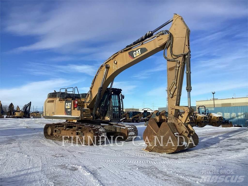 CAT 349F Gravemaskiner på larvebånd