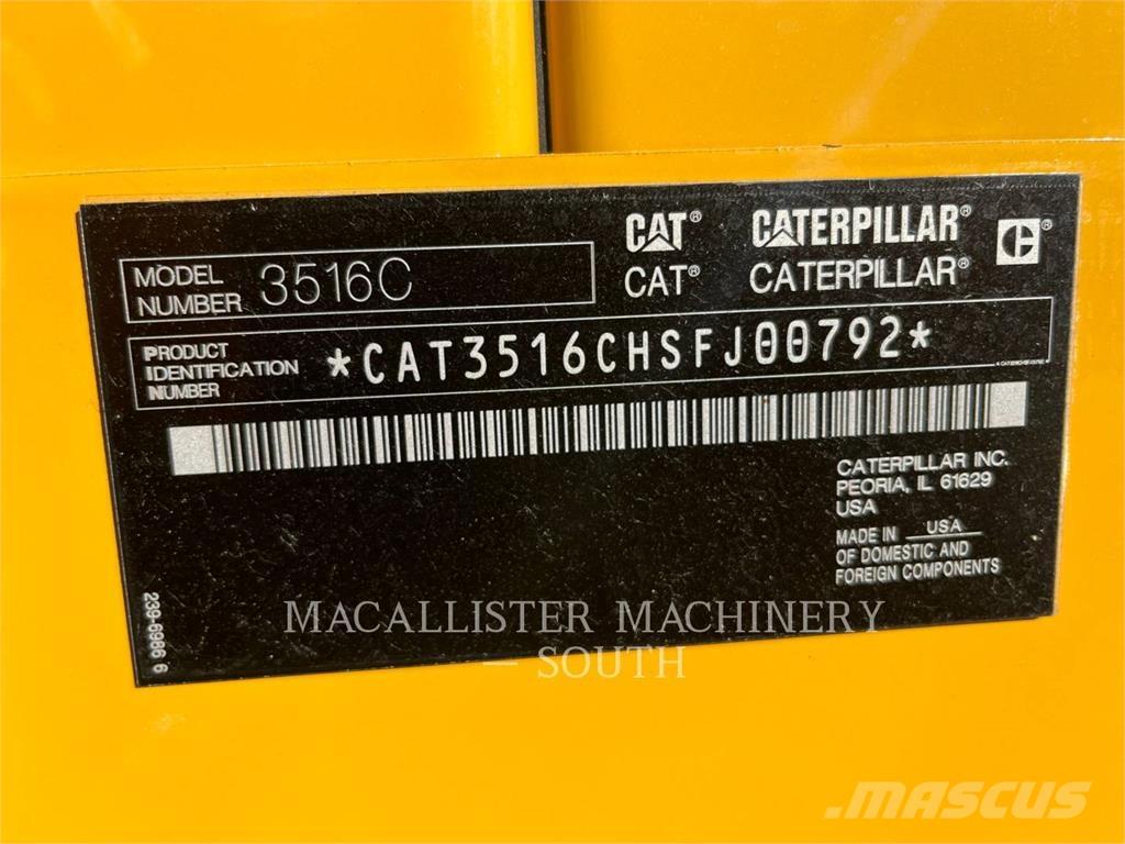 CAT 3516C Dieselgeneratorer
