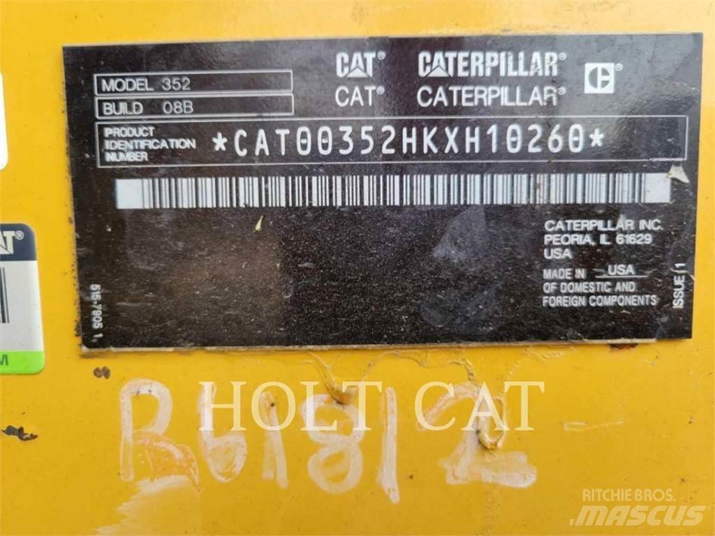 CAT 352 12 TC Gravemaskiner på larvebånd