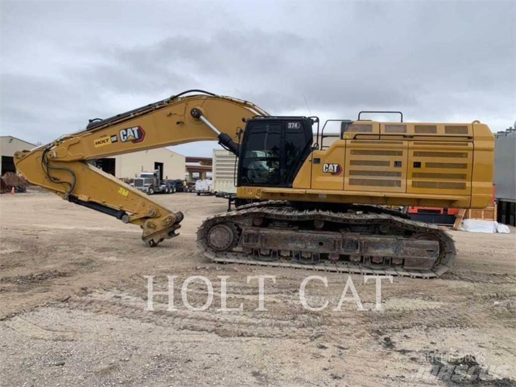 CAT 374 Gravemaskiner på larvebånd