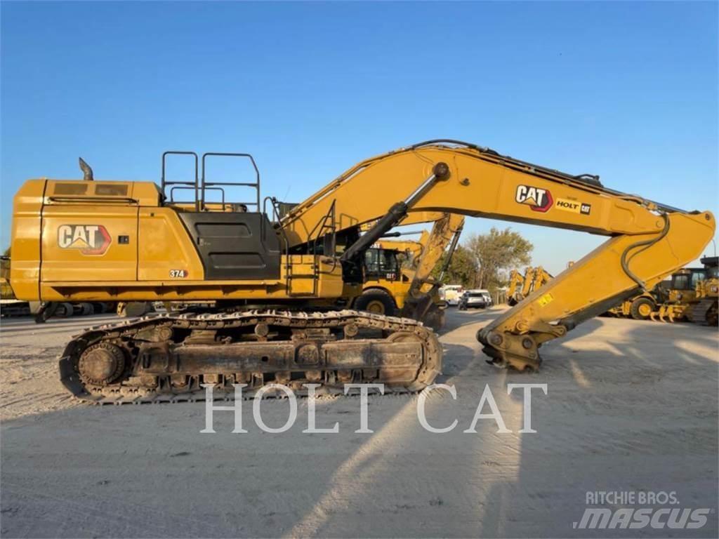 CAT 374 Gravemaskiner på larvebånd