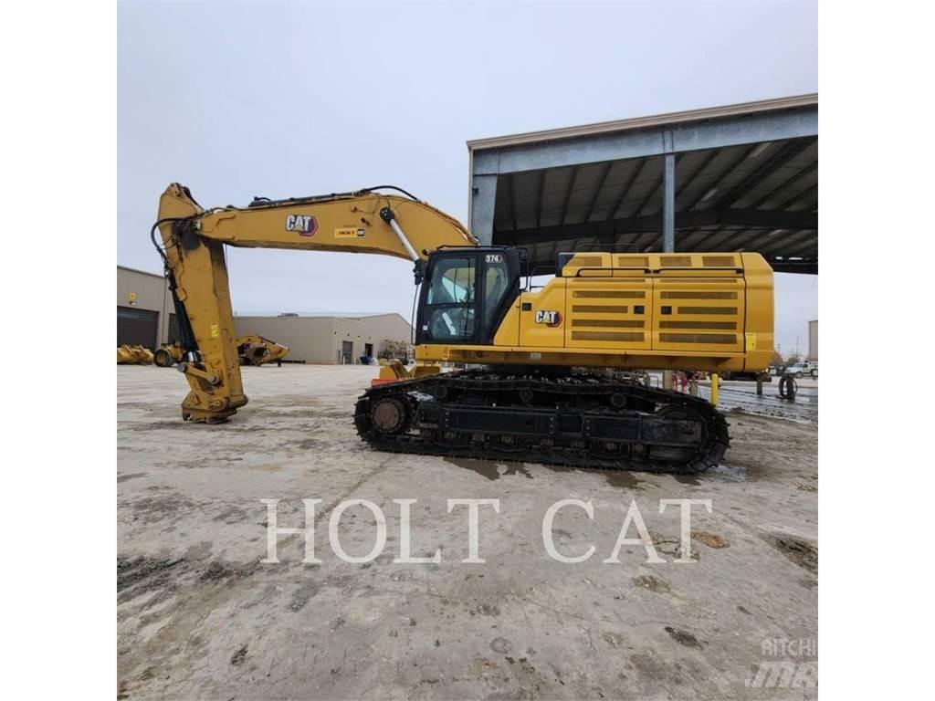 CAT 374 Gravemaskiner på larvebånd