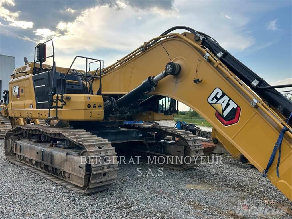CAT 374 Gravemaskiner på larvebånd