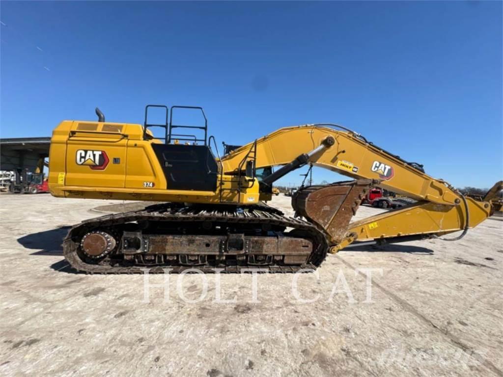 CAT 374 Gravemaskiner på larvebånd