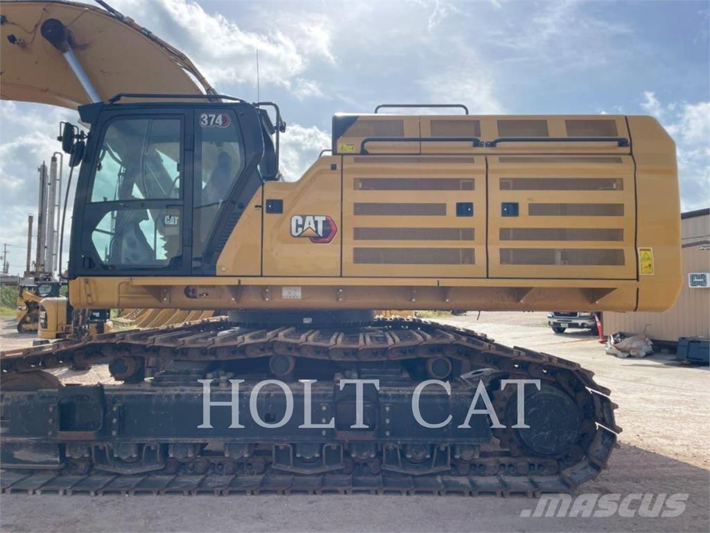 CAT 374 Gravemaskiner på larvebånd