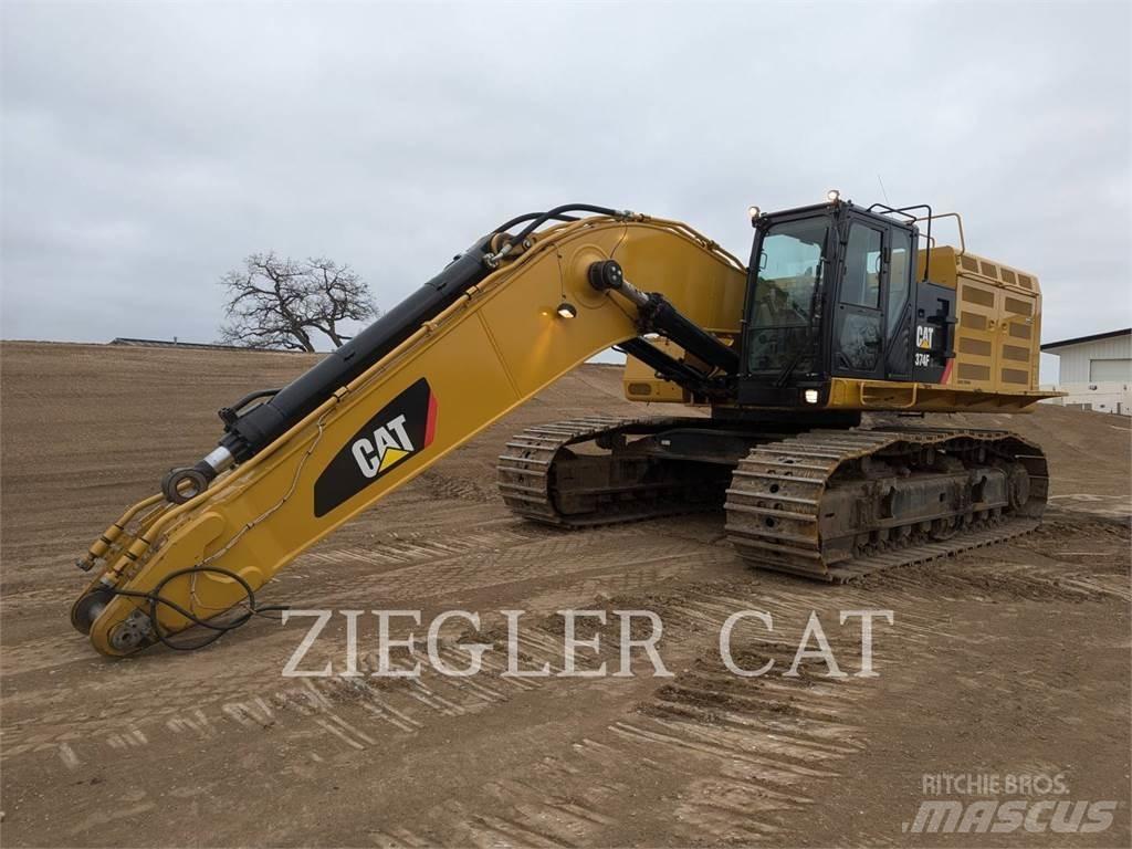 CAT 374F Gravemaskiner på larvebånd