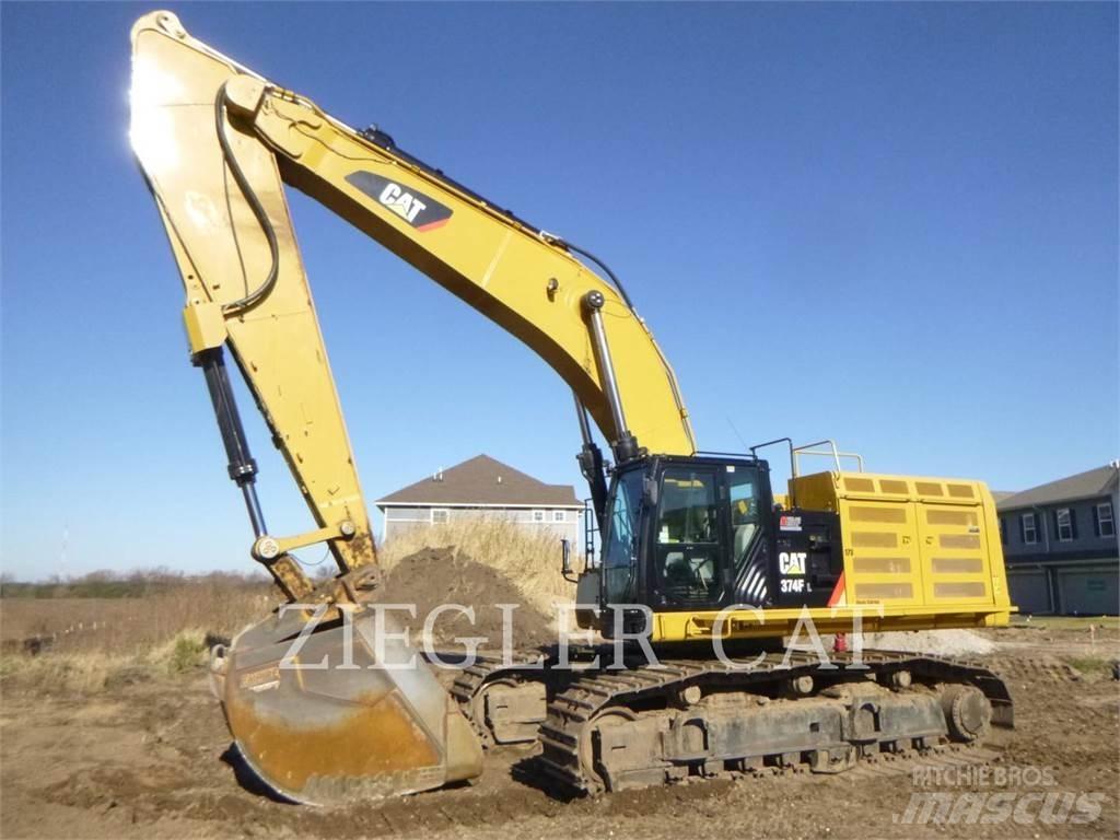 CAT 374F Gravemaskiner på larvebånd