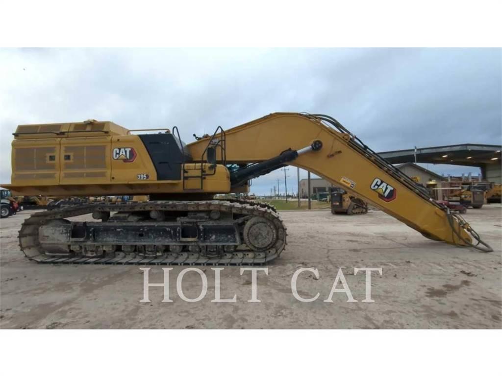 CAT 395 Gravemaskiner på larvebånd