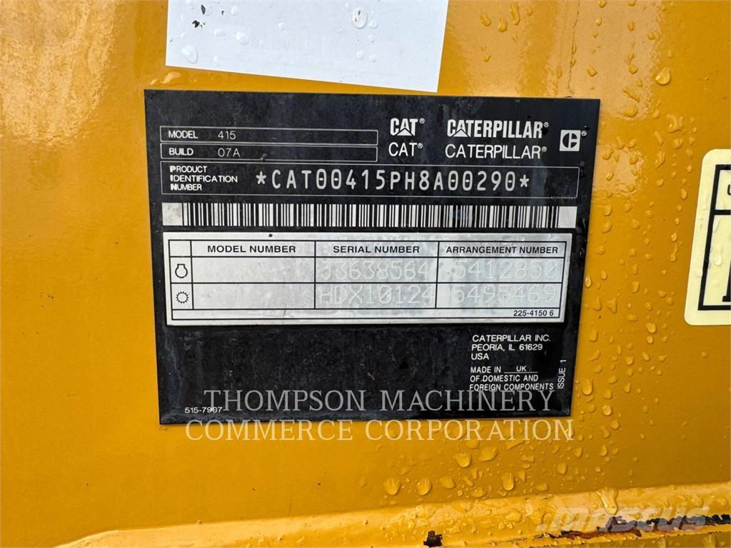 CAT 415 Rendegravere