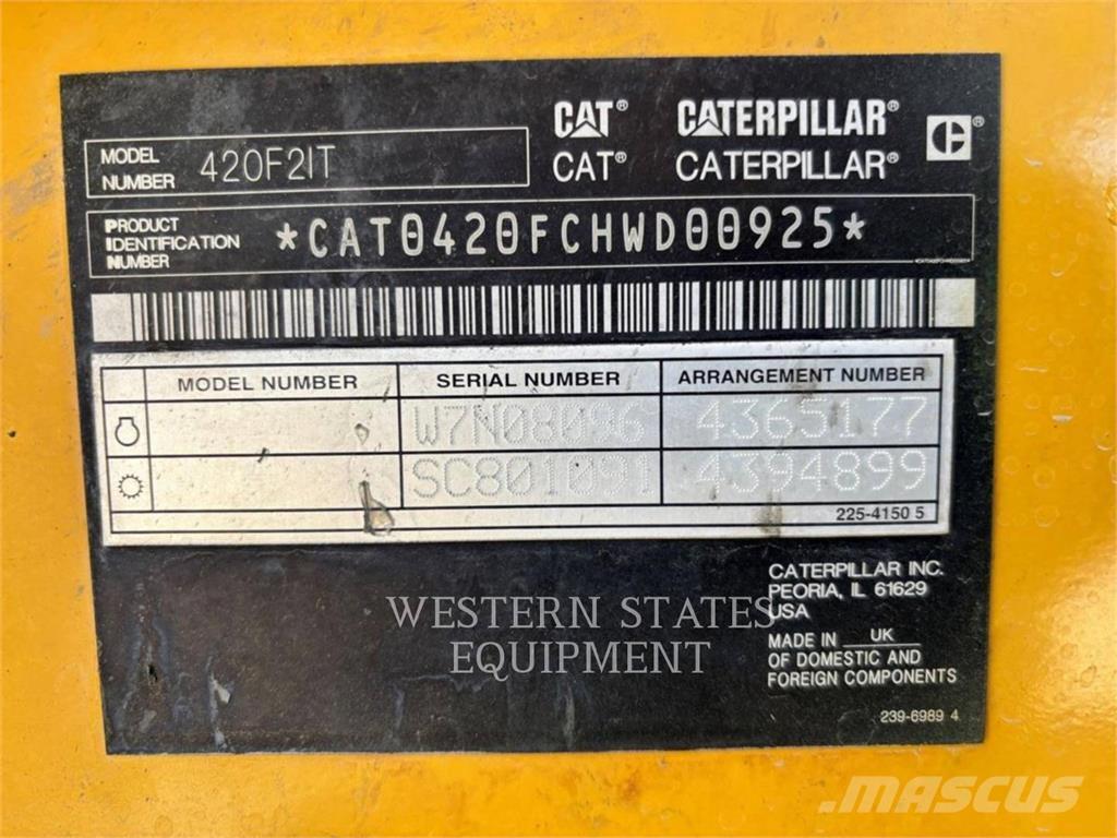 CAT 420F2 Rendegravere