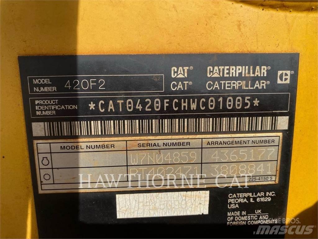CAT 420F2 Rendegravere